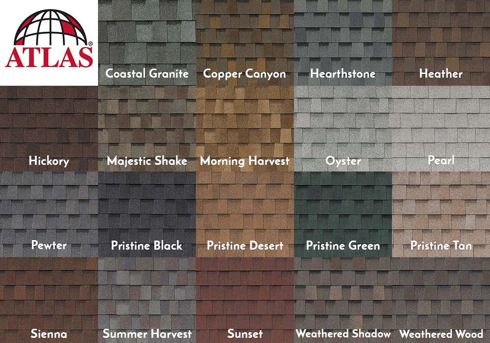 Atlas Roofing atlas-complete-roofing-systemPinnacle Pristine Shingle Colors