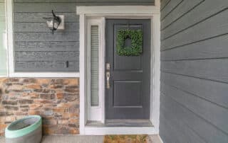 Entrance to a house