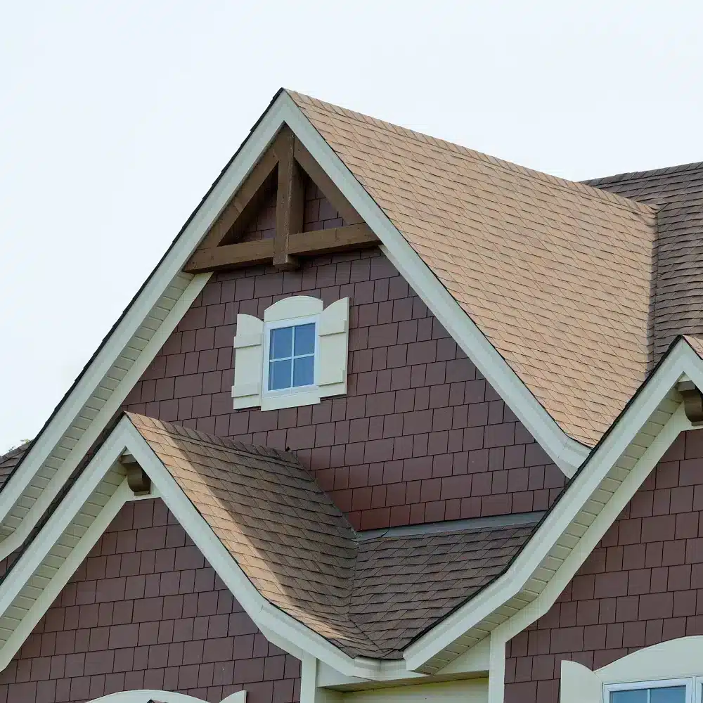 Why Peter L Brown Is a Top Choice for Shake Vinyl Siding and Atlas Roof Shingles Near Me Peter L Brown team installing shake vinyl siding and Atlas roof shingles on a residential home for durable and attractive exterior upgrades