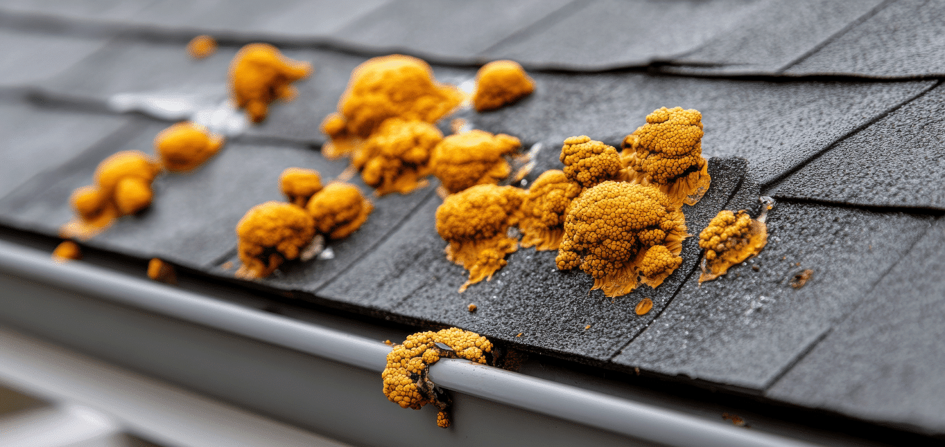 Scotchgard Protection for Roofs: Preventing Algae Growth in New England Weather Roof treated with Scotchgard protection in New England to prevent algae growth and maintain durability in harsh weather conditions