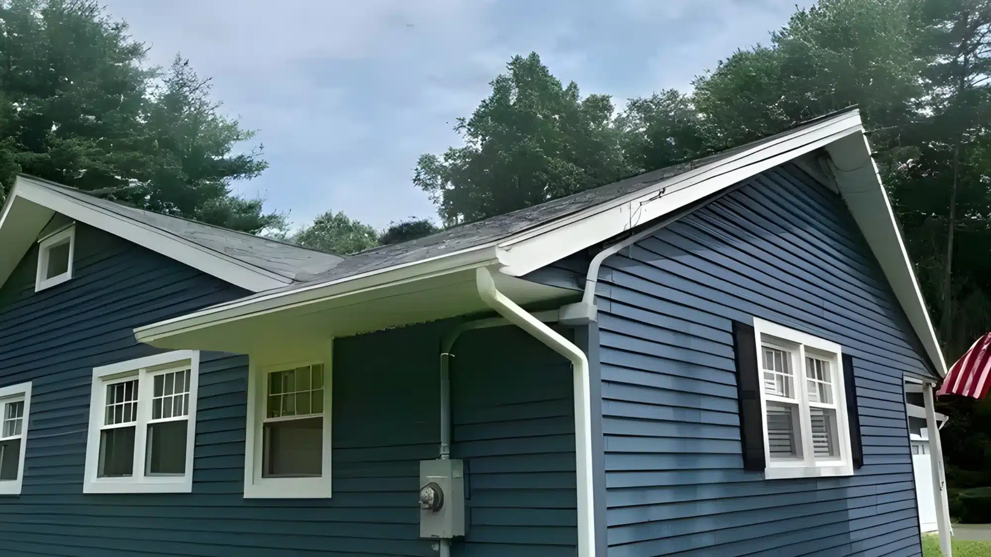 Homeowner reviewing free estimates from local contractors to plan and budget a home improvement project efficiently