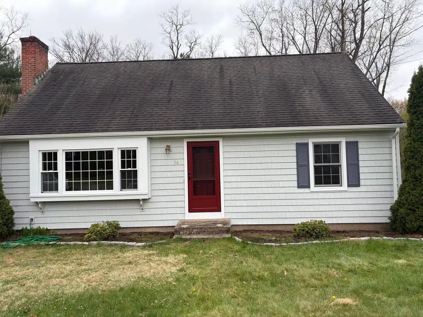 Beautiful Home After Siding Installation Simsbury CT Peter L Brown Siding installation project completed in Simsbury CT by Peter L Brown Roofing Contractors showcasing high quality exterior home improvement work