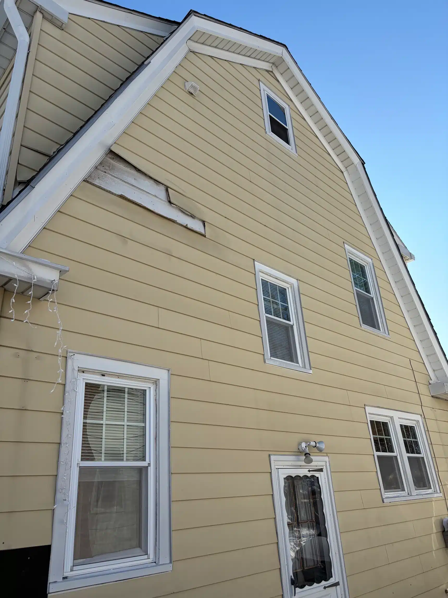 Detailed After Siding and Window Replacement Hartford CT Peter L Brown Quality siding and window replacement project completed in Hartford CT by Peter L Brown Roofing Contractors featuring upgraded home exterior improvements