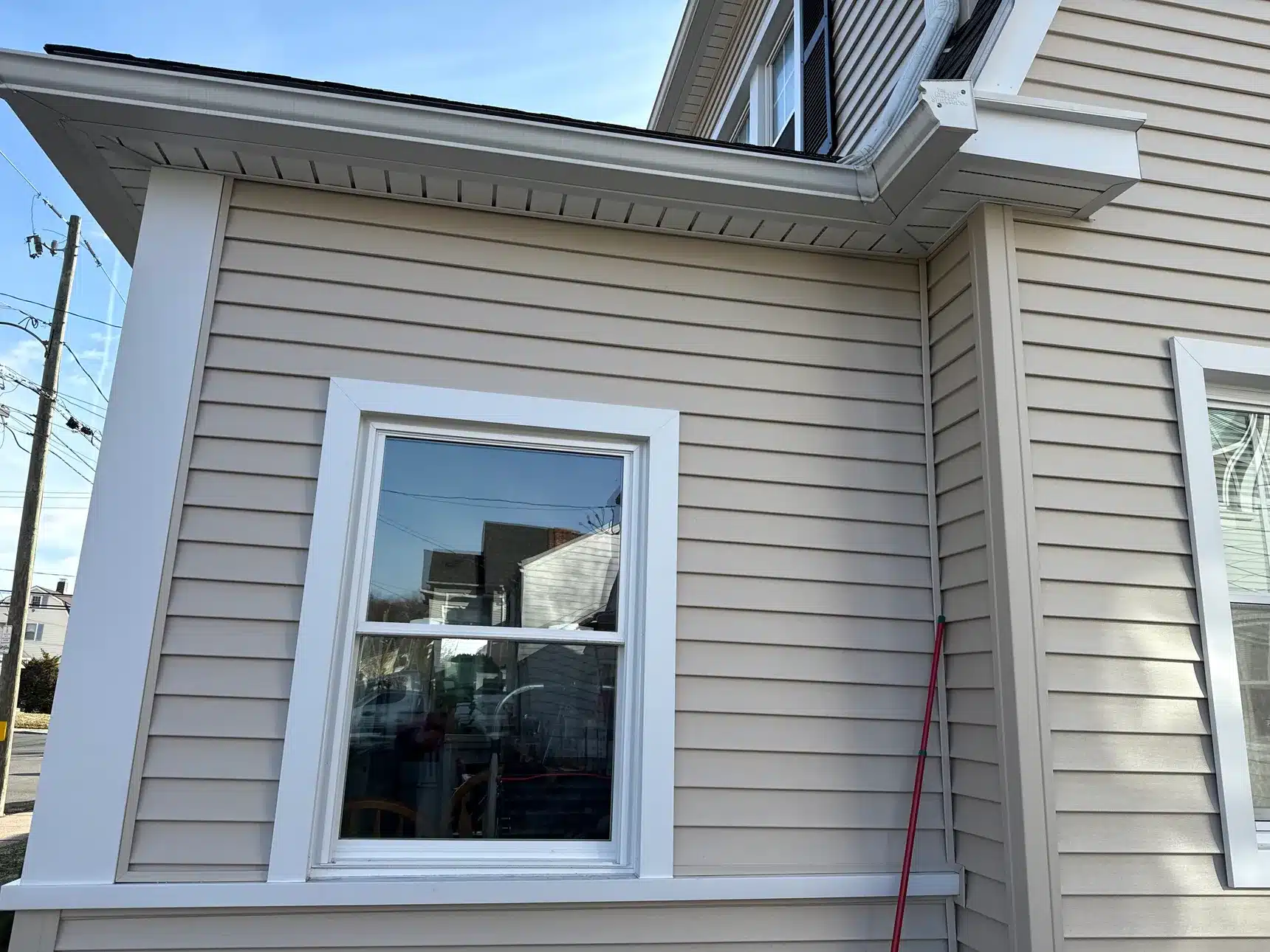 Finished After Siding and Window Replacement Hartford CT Peter L Brown Quality siding and window replacement project completed in Hartford CT by Peter L Brown Roofing Contractors featuring upgraded home exterior improvements