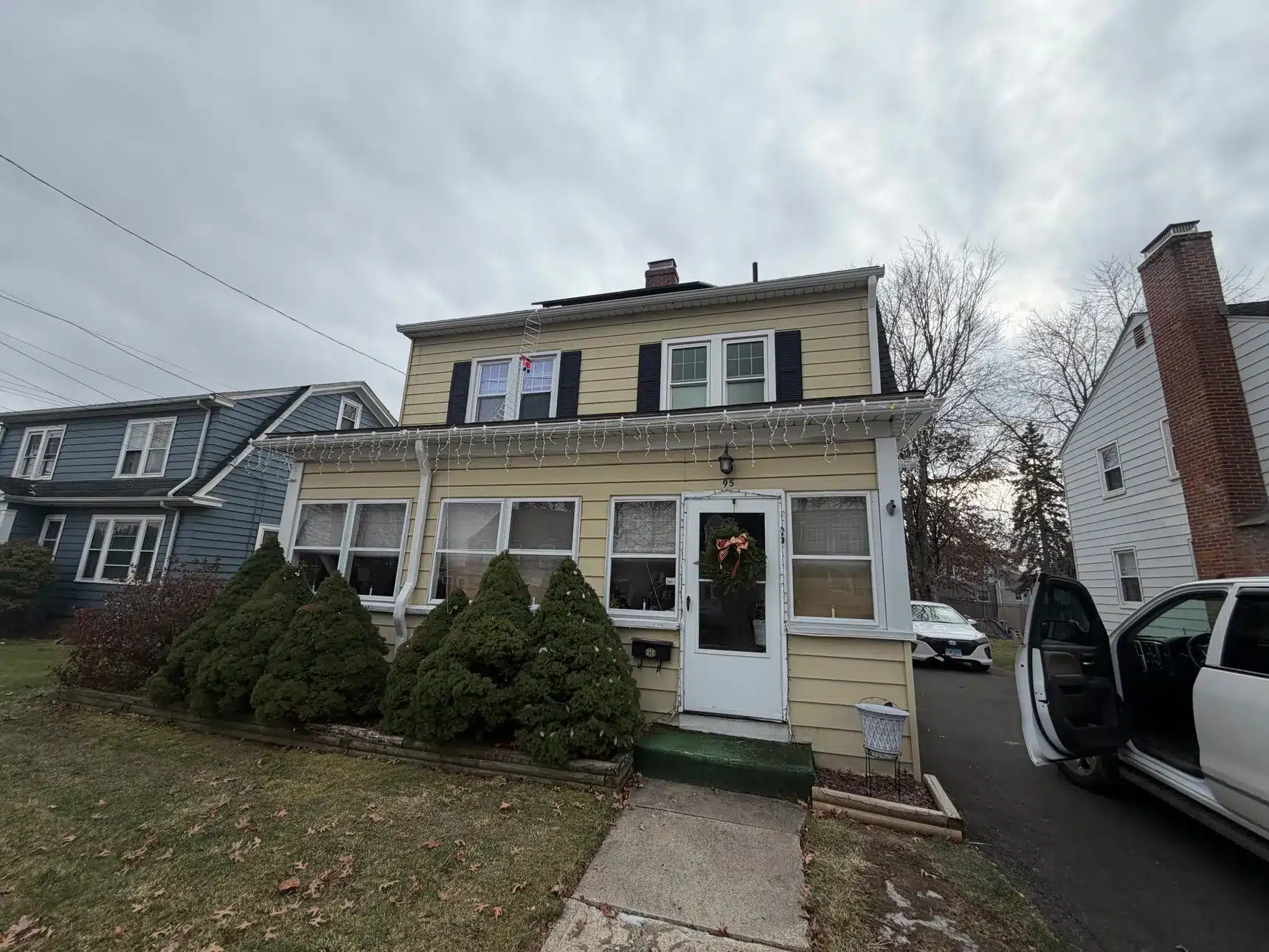 Premium After Siding and Window Replacement Hartford CT Peter L Brown Quality siding and window replacement project completed in Hartford CT by Peter L Brown Roofing Contractors featuring upgraded home exterior improvements