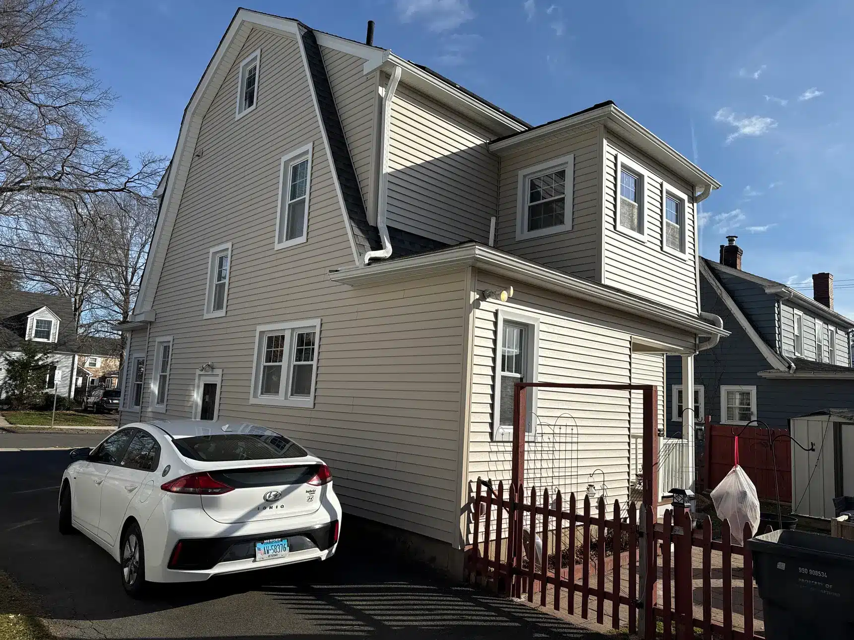 Remodeled After Siding and Window Replacement Hartford CT Peter L Brown Quality siding and window replacement project completed in Hartford CT by Peter L Brown Roofing Contractors featuring upgraded home exterior improvements